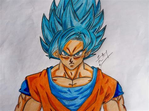 drawing of goku